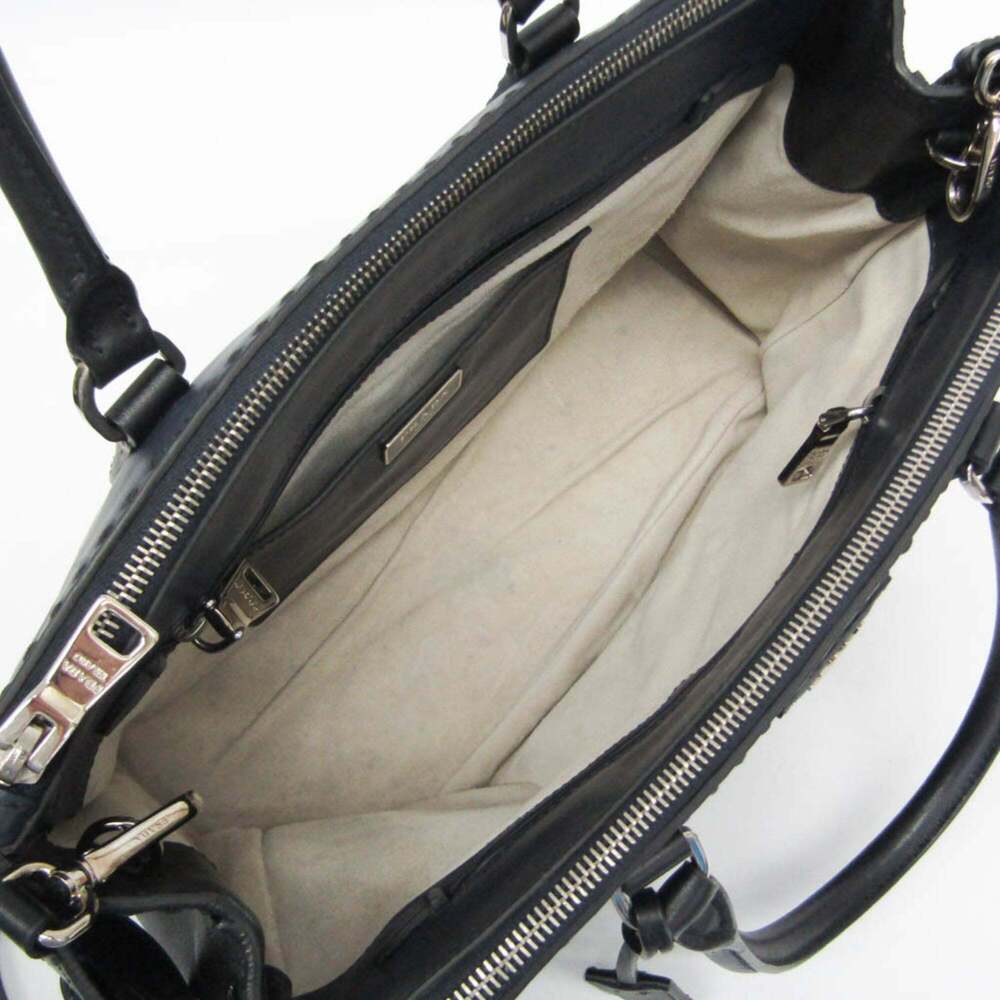 PRADA Black Leather Shoulder Bag - Picture 4 of 16